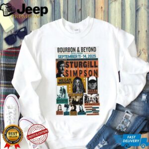 Bourbon and Beyond Louisville KY September 11 14 2025 Event Poster shirt2
