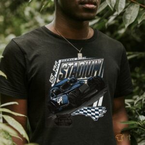 Bowman Gray Stadium Vintage Car T Shirt