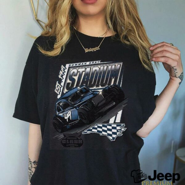 Bowman Gray Stadium Vintage Car T Shirt