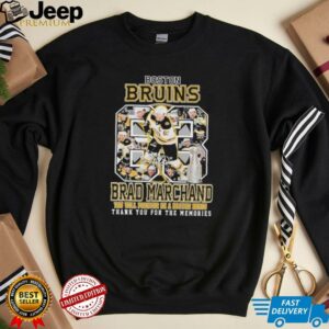 Brad Marchand You Will Forever Be A Boston Bruins Thank You For The Memories T shirts2