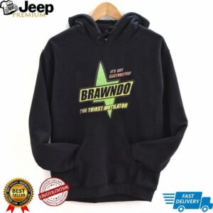 Brawndo it’s got electrolytes the thirst mutilator logo shirt