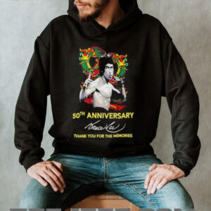 Bruce Lee The Dragon 50th anniversary thank you for the memories shirt5