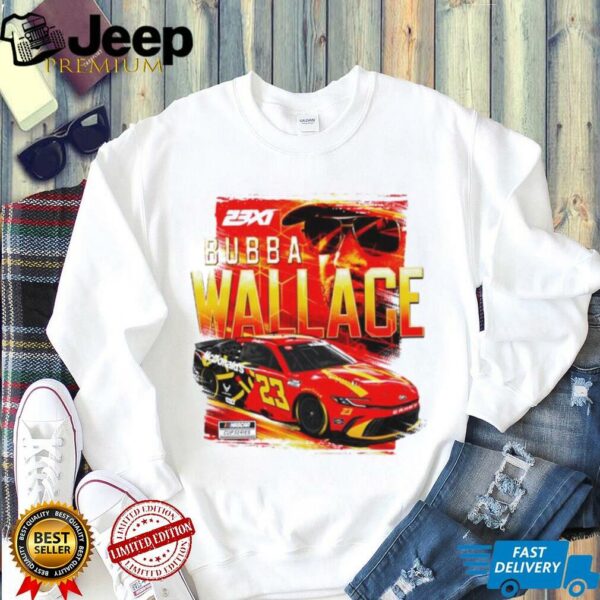Bubba Wallace 23XI Racing White McDonald’s Car shirt