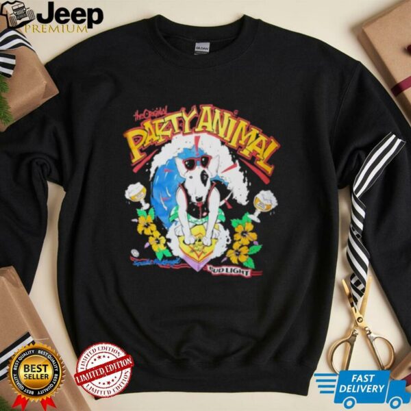 Bud Light The Original Party Animal Spuds Mackenzie shirt