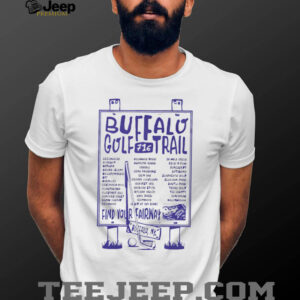 Buffalo Golf Trail 25 find your fairway shirt1