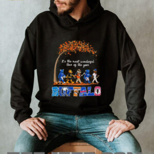 Buffalo Sports Teams Mascot Abbey Road It’s The Most Wonderful Time Of The Year Shirt