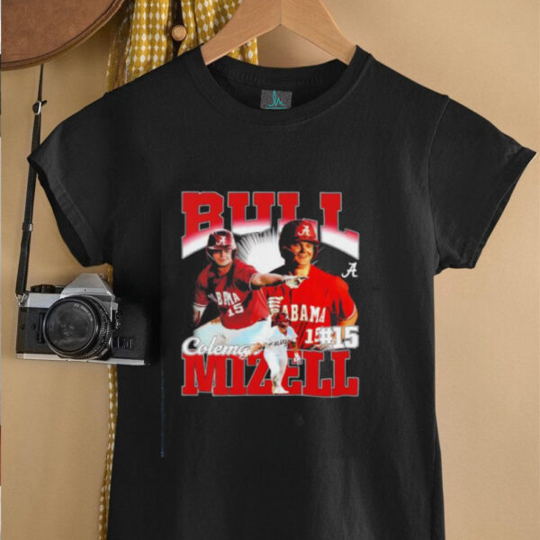 Bull Coleman Mizell Alabama Crimson Tide Baseball shirt