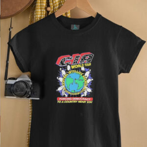 CIA world tour forcing democracy to a country near you shirt2
