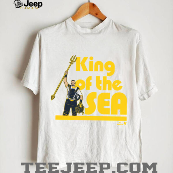 Cal Raleigh   King of the SEA   Seattle Baseball Shirt