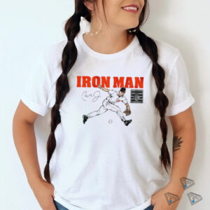 Cal Ripken Jr Baltimore Orioles Iron Man signature shirt