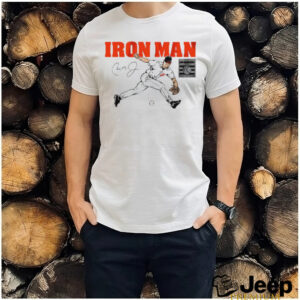 Cal Ripken Jr Baltimore Orioles Iron Man signature shirt2