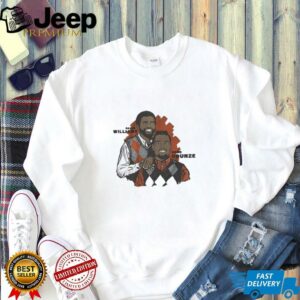 Caleb Williams and Rome Odunze step brothers Chicago Bears shirt4