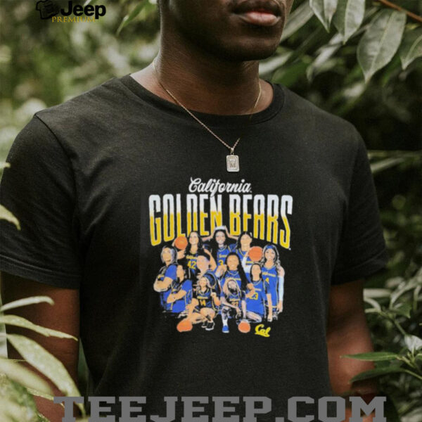 California Golden Bears basketball cartoon shirt
