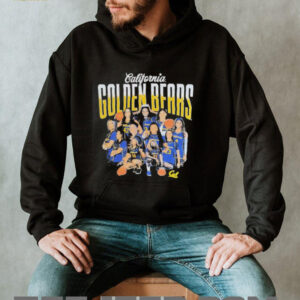 California Golden Bears basketball cartoon shirt4