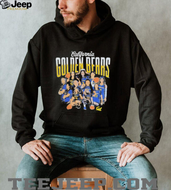 California Golden Bears basketball cartoon shirt