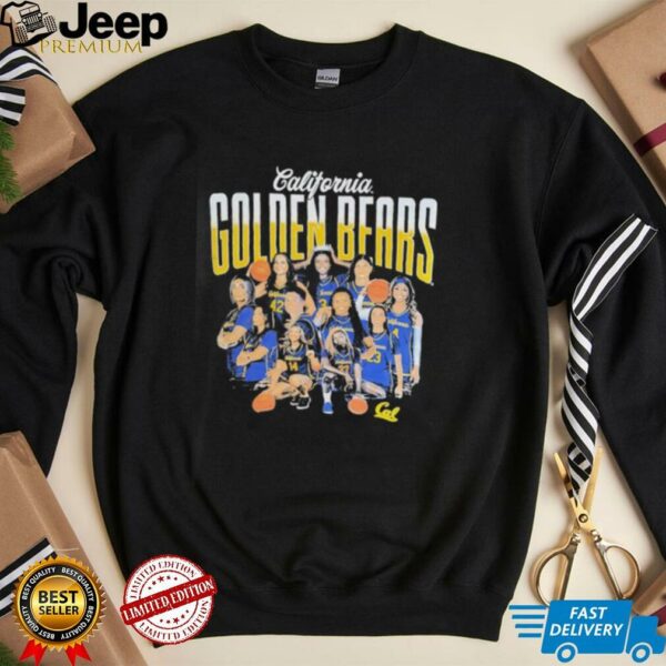 California Golden Bears basketball cartoon shirt