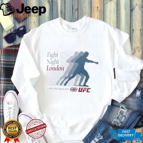 Camiseta London Fight Night del UFC Blanquecino shirt