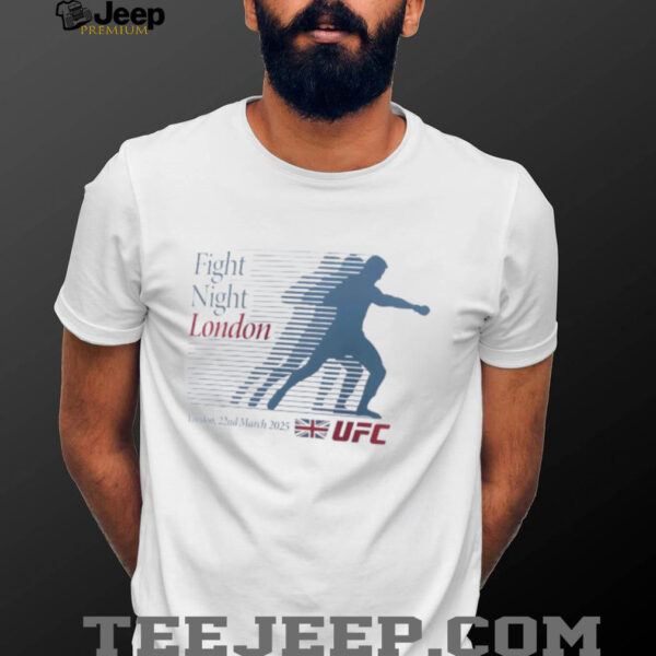 Camiseta London Fight Night del UFC Blanquecino shirt