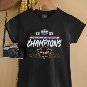 Canada Nhl 4 Nations Face Off Champions 2025 Shirt