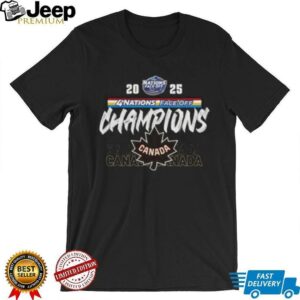 Canada Nhl 4 Nations Face Off Champions 2025 Shirt2