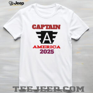Captain America 2025 logo shirt