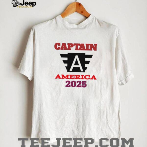 Captain America 2025 logo shirt