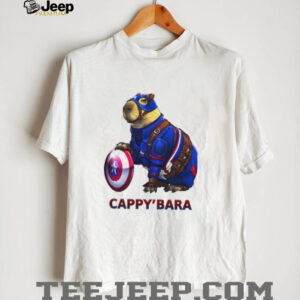 Capybara Captainbara Funny Cappy’bara shirt