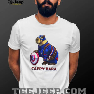 Capybara Captainbara Funny Cappy’bara shirt