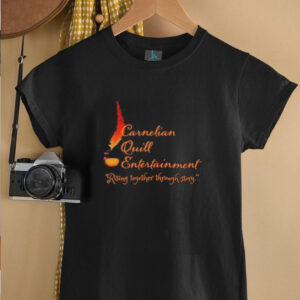 Carnelian quill entertainment rising together through story shirt2