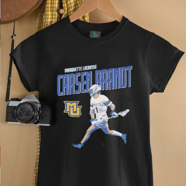 Carsen Brandt Marquette lacrosse graphic shirt