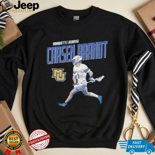 Carsen Brandt Marquette lacrosse graphic shirt