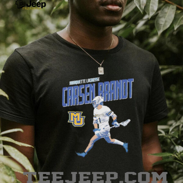 Carsen Brandt Marquette lacrosse graphic shirt
