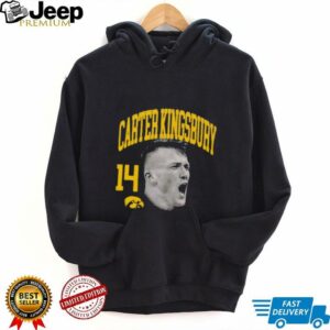 Carter Kingsbury Iowa basketball big head shirt3