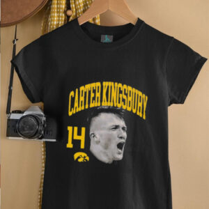Carter Kingsbury Iowa basketball big head shirt5