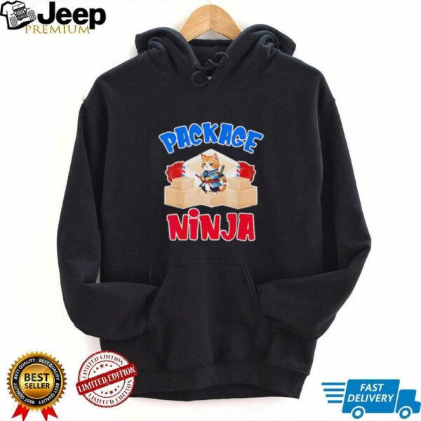 Cat package ninja shirt