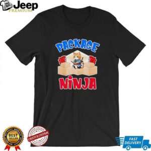 Cat package ninja shirt