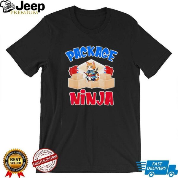 Cat package ninja shirt