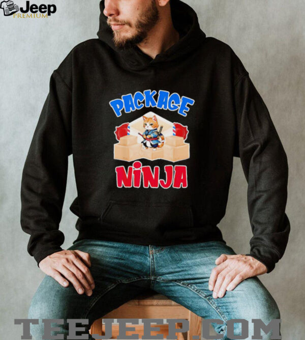 Cat package ninja shirt