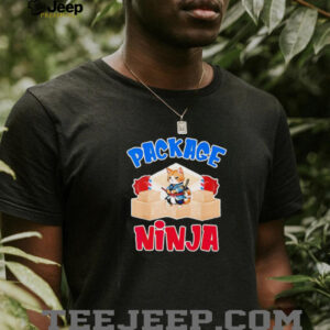 Cat package ninja shirt5