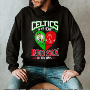 Celtics in my heart Red Sox in my DNA shirt2