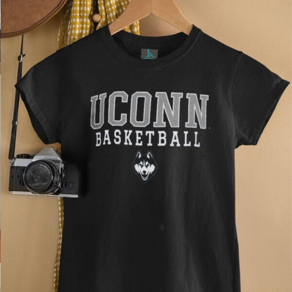 Champion UConn Huskies Basketball Stack Long Sleeve T Shirt