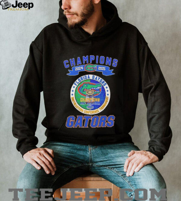Champions 2024 2025 Southeastern Conference Tournament Gators shirt
