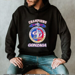 Champions 2024 2025 West Coast Conference Tournament Gonzaga Bulldogs shirt