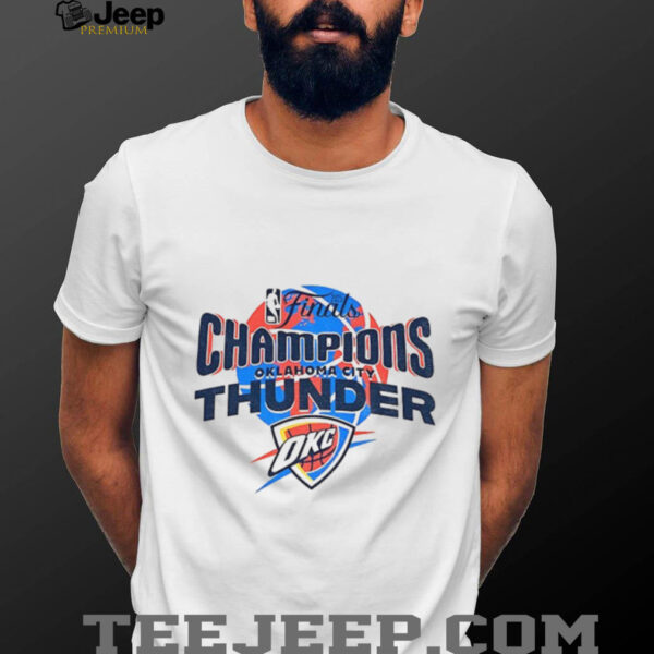 Champions Oklahoma City Thunder Basketball 2025 NBA Finals Playoff vintage shirt