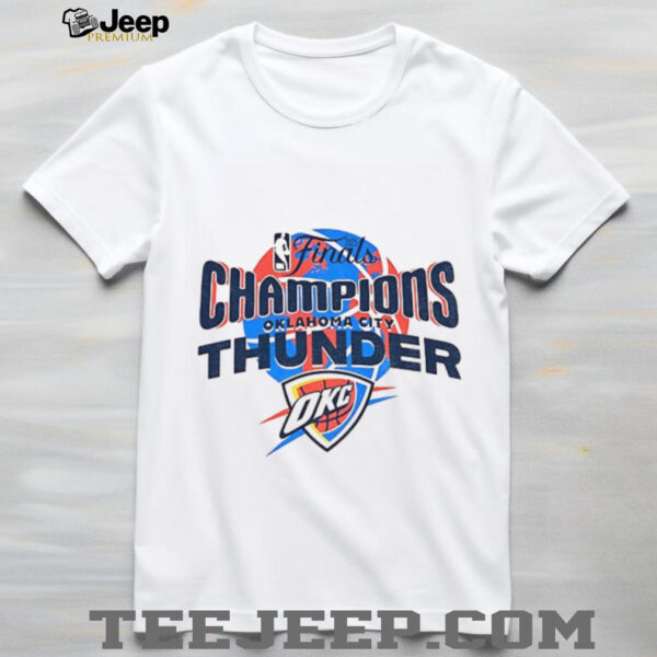 Champions Oklahoma City Thunder Basketball 2025 NBA Finals Playoff vintage shirt