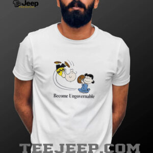 Charlie Brown and Lucy van Pelt Become Ungovernable Football shirt