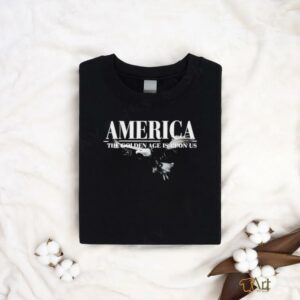 Charlie Kirk wearing America the golden age is upon us shirt2