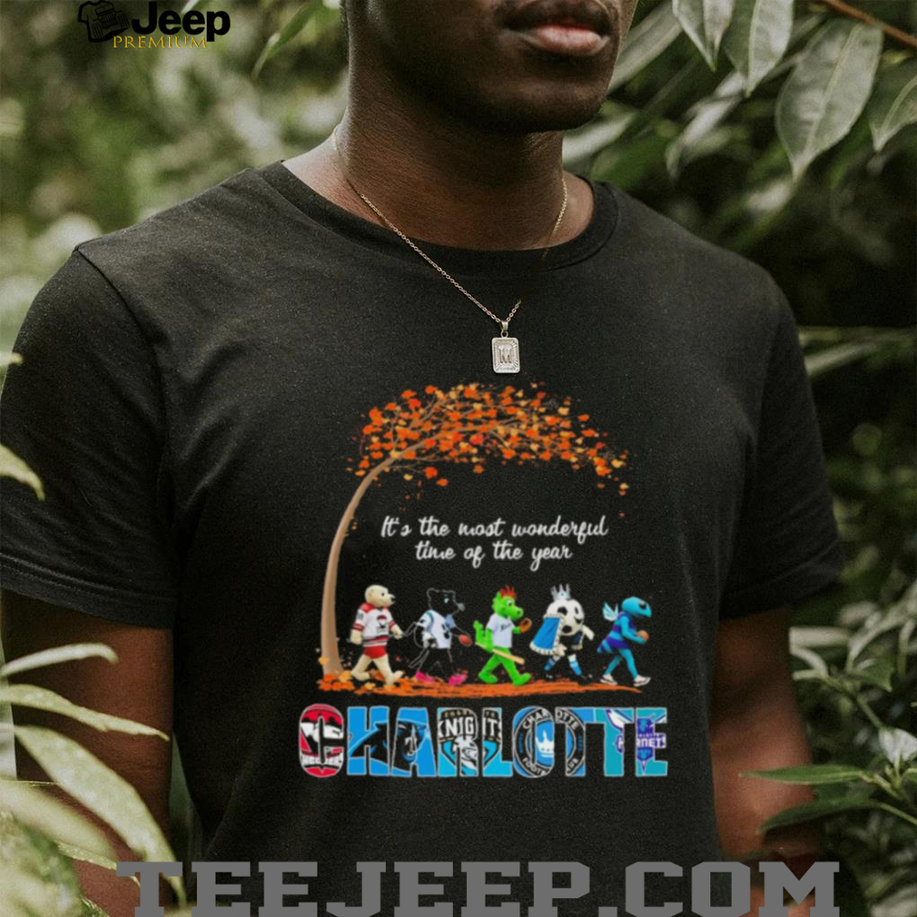 Close-up of the Charlotte Sports Teams Mascot Sir Purr & Beatles Abbey Road Shirt design with Sir Purr