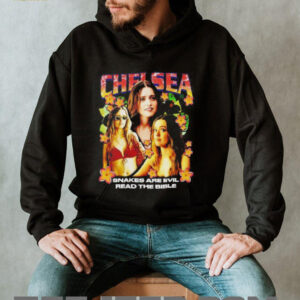 Chelsea Rap snakes are evil read the bible shirt5
