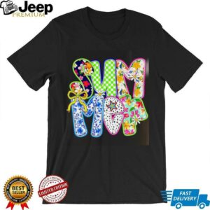 Chic Summer Floral Bow shirt3